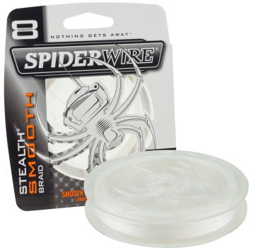 SpiderWire Stealth Smooth 8 - Translucent - 0,10mm - 9,2kg - 150m