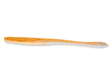 CORMORAN K-Don Round Tail Worm S4 - 5 Stück - 15cm white-orange