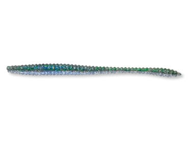 CORMORAN K-Don Round Tail Worm S4 - 5 Stück - 11,5cm green-blue-shiner