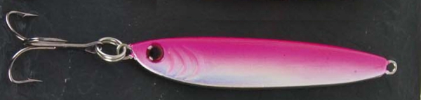 Aquantic Pilker Red Eye - pink-silber - 50g - Ostseepilker Norwegenpilker