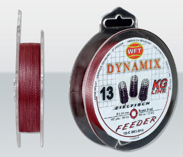 WFT Round Dynamix Feeder blood red 180m 11KG