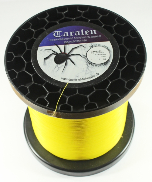 Queen of Fishing Line TARALEN 4-fach rundgeflochtene Schnur 0,25/19,9kg je 100m