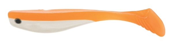 QUANTUM Specialist Gopher Shad, Gummifisch, 18 cm - Orange Crush - 2 Stück